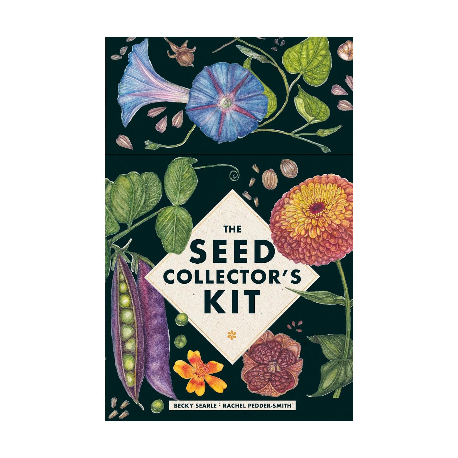 The Seed Collector's Kit: Collect - Sow - Grow - Harvest: Plant your garden from seed with 50 informative cards, five