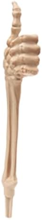 Halloween Skeleton Hand Stake Decoration, PP Lawn Decor for Graveyard and Yard, 18.9 in Outdoor Prop