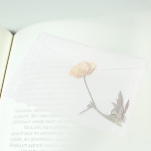 ARTIBETTER 20 Pcs Flower Pressing Bags Extra Sturdy Recyclable Paper Leaf Press Bags with Even Pressure Distribution