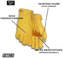 Work Gloves Men 257- Gardening gifts for dad Heavy Duty Gardeners Construction Chainsaw Men's Fishing Kids Gear