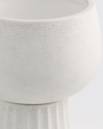 Self Watering Pots for Indoor Plants, 6 Inch Ceramic African Violet Pot
