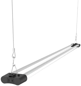 LED Grow Light Full Spectrum Light Linkable 5000K Daylight + 660nm Red Indoor Plant Lighting Fixture (4 FT)