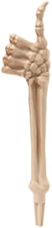 Halloween Skeleton Hand Stake Decoration, PP Lawn Decor for Graveyard and Yard, 18.9 in Outdoor Prop