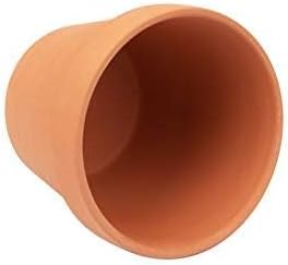 [26 Pack] 4" Terracotta Planter Pots with Drainage Hole - Clay, Ceramic, Cactus, Flower & Succulent Nursery Pots for