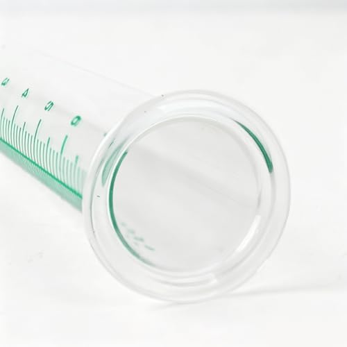 7'' Capacity Rain Gauge Replacement Tube Glass, 2 Pcs