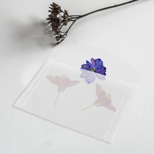 ARTIBETTER 20 Pcs Flower Pressing Bags Extra Sturdy Recyclable Paper Leaf Press Bags with Even Pressure Distribution