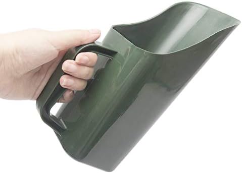 Garden Soil Scoop with Built‑in Sifter, Plastic Hand Shovel Trowel