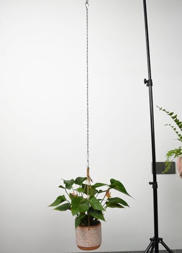 Chain for Hanging Plants,35 Inch Black Hanging Chain(Black, 35 Inch-2PCS)