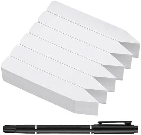 300 Pack Plant Labels, 4 Inch Potted Plant Name Tags Plastic, White