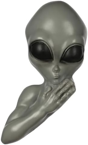 Seasons 14" Halloween Alien Tree Peeker for Outdoor Yard Garden Decoration