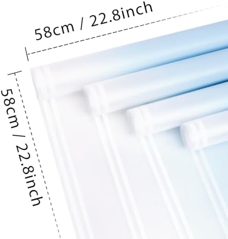 20 Sheet Flower Wrapping Paper-Waterproof Bouquet Paper (Gradient Blue)