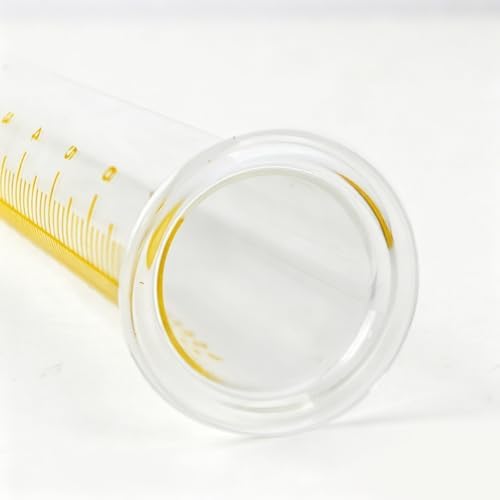 7'' Capacity Rain Gauge Replacement Tube Glass, 2 Pcs