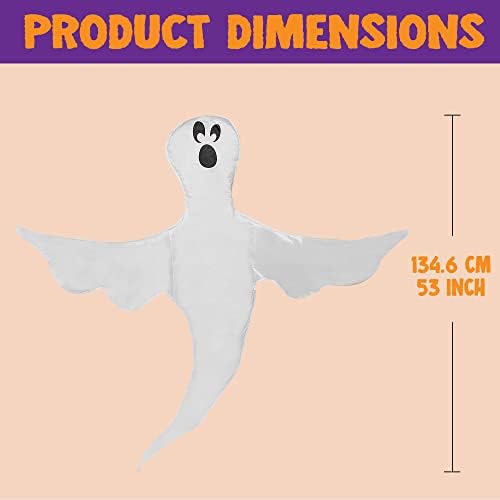 JOYIN Halloween Tree Wrap Ghost Decoration Outdoor, Cute Ghost Design Decorations for Halloween Lawn, Tree, Party Supplies