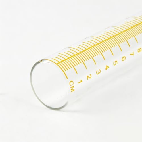 7'' Capacity Rain Gauge Replacement Tube Glass, 2 Pcs