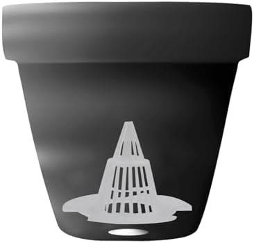 Cone Flower Pot Mesh Pad, 74mm, 10 Pcs