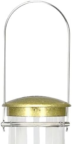 Aspects Small Seed Tube Feeder in Blue Size: Large, Finish: Antique Brass