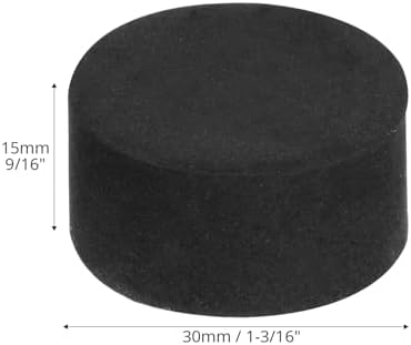 QWORK Invisible Pot Feet Risers, 50 Pcs EVA Foam Plant Risers, Planters Adhesive Pads, Plant Pot Feet for Enhanced Drainage, Ventilation, and Surface Protection