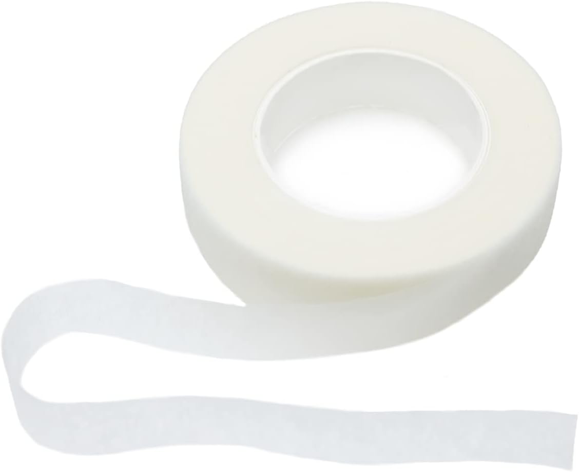BEADNOVA Floral Tape 1/2inch Flower Tape White Floral Tape for Bouquets Floral Arranging Stem Wrap Craft (White, 30yards)