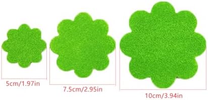 60 Pack Plant Pot Hole Pads Fiber Fabric Instead of Mesh Pad Drainage Hole Cover Pad Fine Filter Non Dirt Bottom Screen Layer Stopper to Prevent Soil Loss Planters Pots Watering