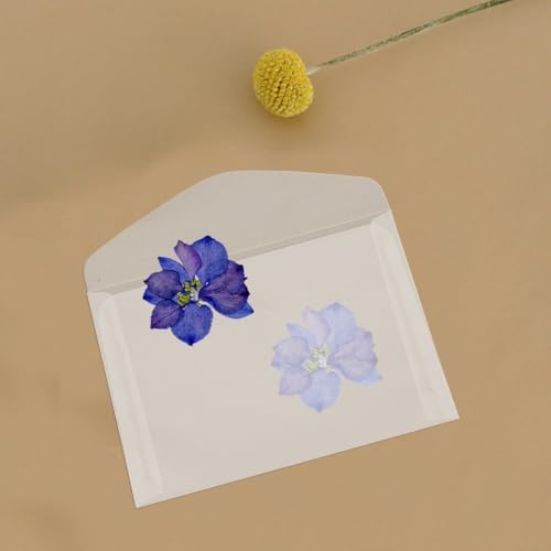 ARTIBETTER 20 Pcs Flower Pressing Bags Extra Sturdy Recyclable Paper Leaf Press Bags with Even Pressure Distribution