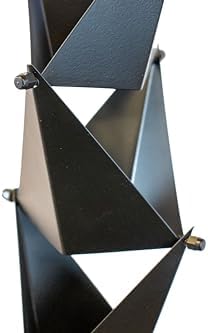Origami Rain Chain - Black - 8 Feet