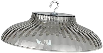 Bird Feeder Protective Cover, 9.84 in Rainproof Dome Baffle for Small Feeders, PETG Weatherproof Guard for Yard and Porch