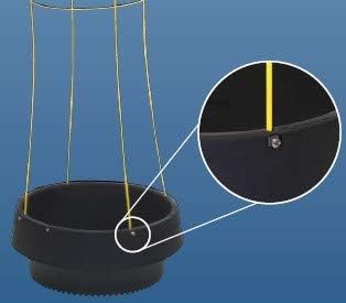 3-Pack 15" Planting Rings – Smart Water-Saving Tomato & Vegetable Support System, Anchors Tomato Cages, Prevents