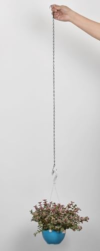 Chain for Hanging Plants,35 Inch Black Hanging Chain(Black, 35 Inch-2PCS)