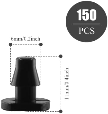 150Pcs 1/4 Inch Drip Irrigation End Cap Plugs