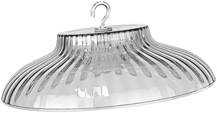 Bird Feeder Protective Cover Baffle Rainproof Weatherproof Guard Rain Protective Dome for Yard Porch Outdoor, Transparent