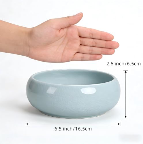 Ikebana Kit, Bowl, with 1.8in Floral Frog