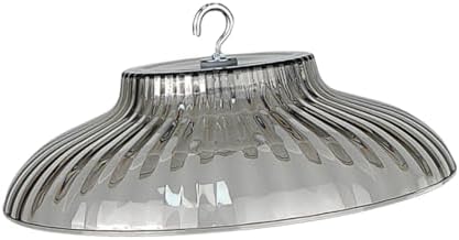 Bird Feeder Protective Cover, 9.84 in Rainproof Dome Baffle for Small Feeders, PETG Weatherproof Guard for Yard and Porch