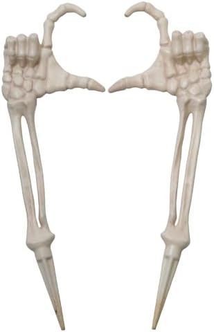 Seasons Halloween Skeleton Stakes Decorations, Love Pose 2 Piece Hands Arms