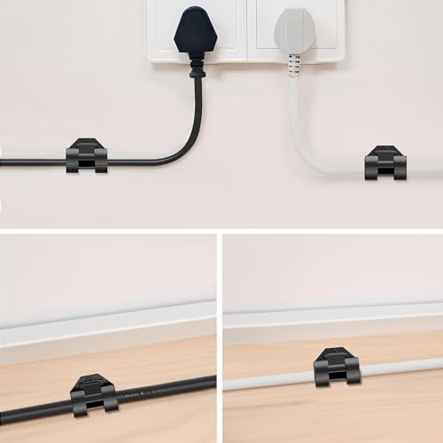 Lewufe Hooks for Outdoor String Lights Clips, 50 Pack