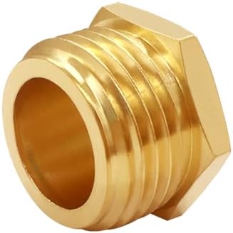 3 Pcs 3/4" GHT Male Brass Garden Hose End Cap Pipe Plug Outer Thread