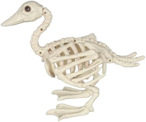 Seasons 11" Skeleton Duck Halloween Decoration