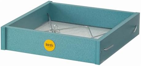 Birds Choice Small Hanging Platform Bird Feeder | Lake Blue