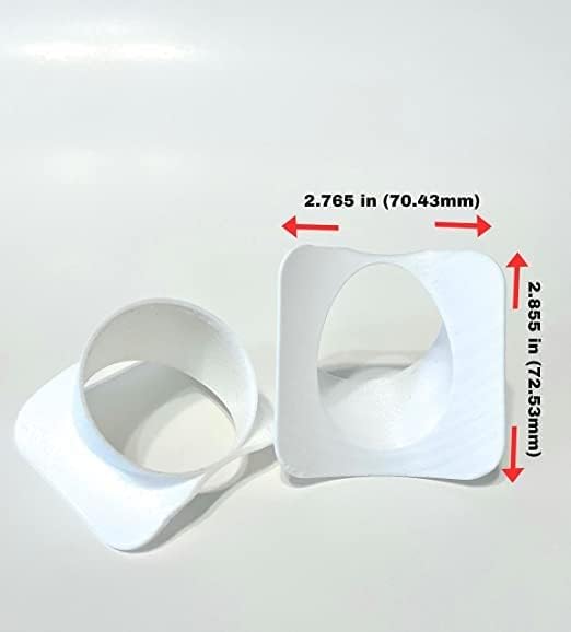 27 Pack of 2-inch Net Pot Holders is Perfect for Soilless Farming and Indoor Plant Cultivation. Fit Snugly On 4inch PVC