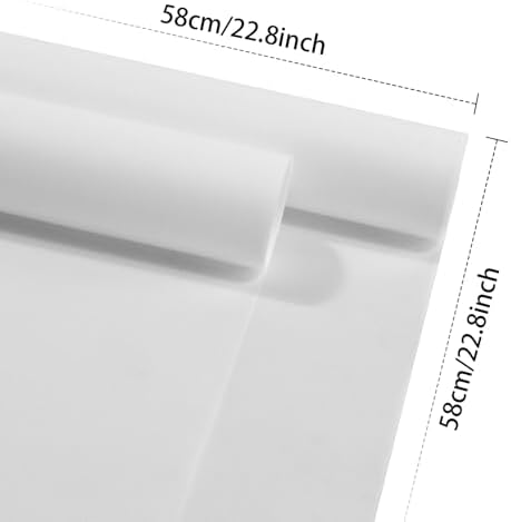 DEWJDFSC 20 Sheets Flower Bouquet Wrapping Paper Floral Korean Pure White
