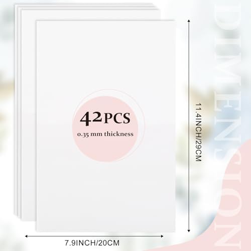 Aboofx 42 Sheets A4 Blotting Paper for Flower Press