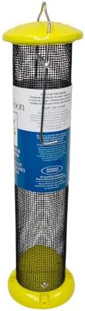 Woodlink NAWLNT Audubon Die Cast Aluminum Finch Screen Tube Wild Bird Feeder, 13-Inch,beige