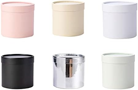 Flower Box Round Rose Bouquet Bucket Boxes Wedding Party Table Decorations Packaging Valentine Day