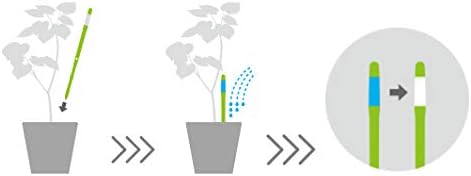 Sustee Aquameter, Set of 5, Plant Soil Moisture Sensor (White, Medium)