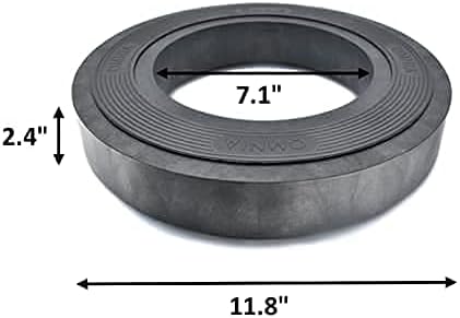 Omnia Plant Glider: Plant Caddy - 11.8In, 200lb Capacity - Charcoal