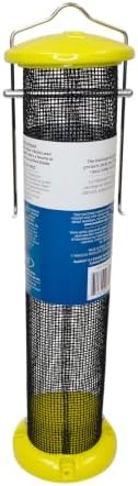 Woodlink NAWLNT Audubon Die Cast Aluminum Finch Screen Tube Wild Bird Feeder, 13-Inch,beige