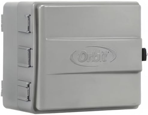 2-Pack Orbit 57095 Outdoor Sprinkler Controller Cabinet with GFCI