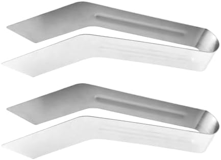 2Pcs Seedling Transplant Tongs,6.7 Inch Stainless Steel Gardening Plants Transplant Tongs,Gardening Planting Tool for Seedling Transplantation,Seedling Remove Transplant Pliers