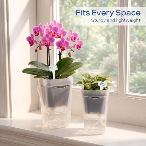 16 Pack 2 Inch Mini Self Watering Pots for Indoor Plant