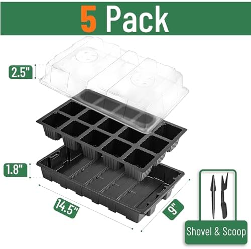 Mr. Pen 5-Set Seed Starter Tray Kits