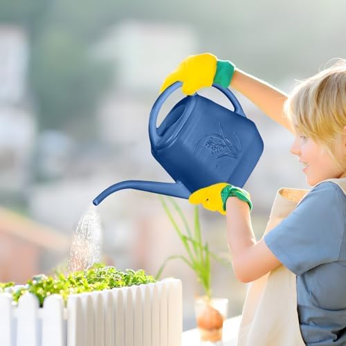 Plastic Watering Can Grip -1/2 Gallon - Blue